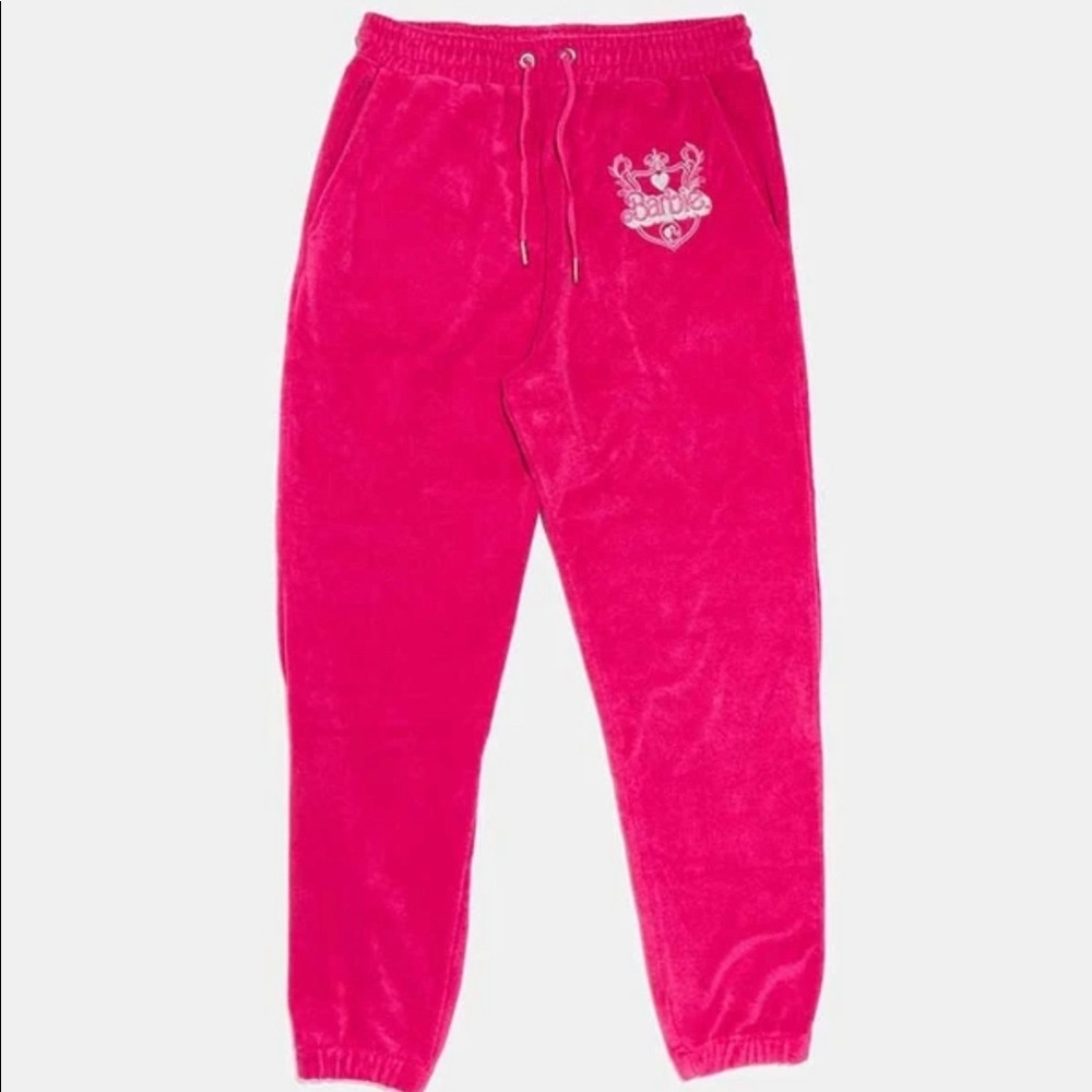 Barbie x Skinnydip Embroidered Towelling Joggers